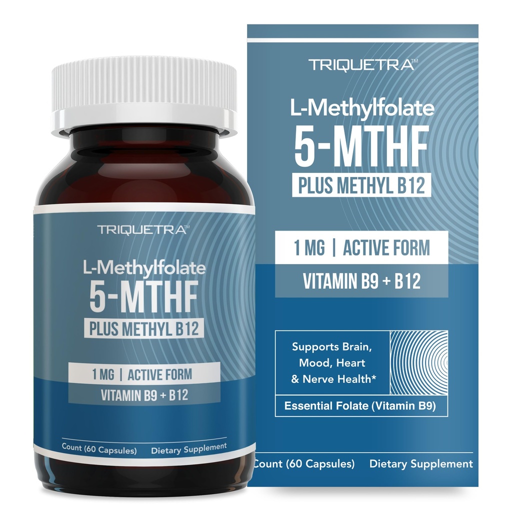 Formulir Bioactive Bioactive Forms Vitamin B9 & B12 (60 Capsules)