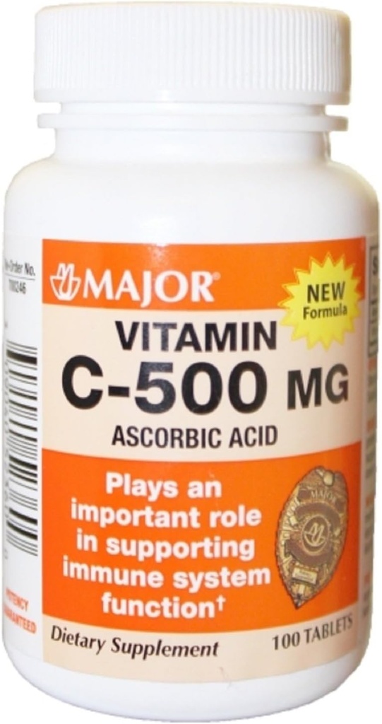 Mayor Vitamin C 500 mg - 100 Tab (3 Pack)