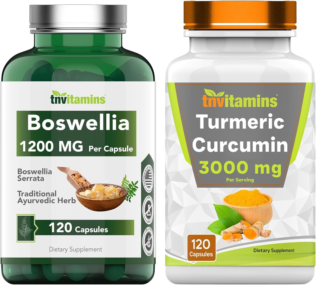Boswellia Serrata & Curcumin Turmeric dengan Black Pepper