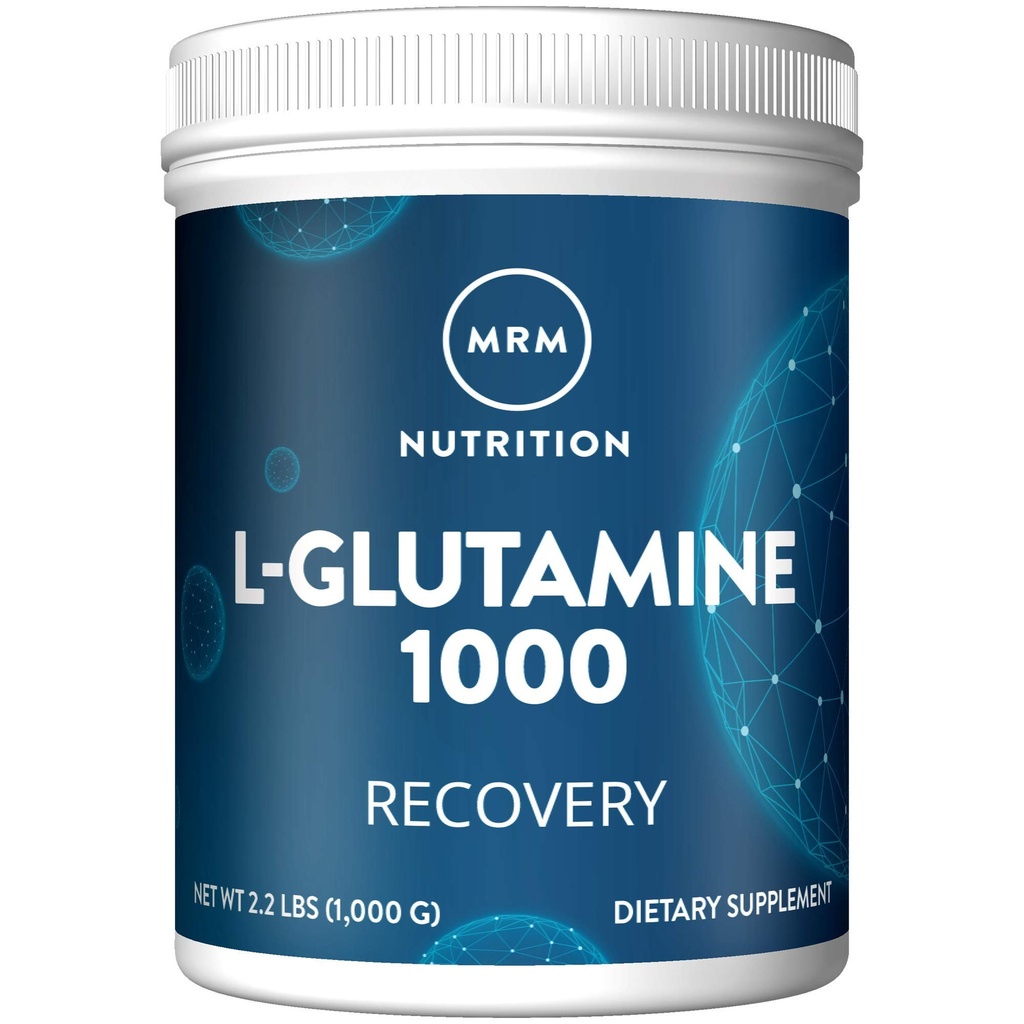 MRM Nutrection L- Glutamine 14; 5000mg 124; Recovery 124; Amino Acid 124; Muscle Dulcle Dullenge + Gut Health 124; Fermented 124; 200 Servings