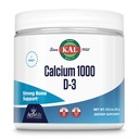 KAL Calcium Vitamin D-3 ActivMix, Powder Kalsium Suplemen, Bioavailable Kalcium Lactate dan Gluconate, Bone Health Support, Non-GMO, Gluten Free, 60- Day Affitee, 31 Pelayan, 10,9 oz
