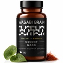 Ekstrak Organik Wasabi + Zingserine Kognition (2 Bulan Suppply) Persediaan Memori Terarah - Bukti Superior Clinical ke Vinpocetine, Apoaeporin, Nuriva, Prevegen & Ginkgo