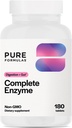 PureFormula Lengkap Enzyme 124; Pankreas Enzymes 1000mg (Kekuatan Penuh)