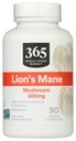 365 oleh Whole Foods Market, Mushroom Mane Lion 500mcg, Vegan, 90 Count