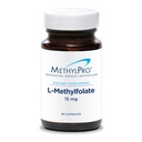 MethylPro 15mg L- Methylfolat (60 Kapsul) - Metode Profesional Aktif, 5- MTHF Suplemen untuk Mood, Kesehatan Otak + Imune Dukungan, Non-GMO + Gluten- Bebas dengan Penisian Tanpa