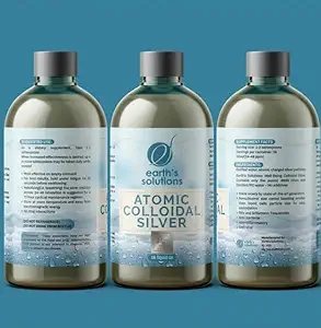 Solusi Perak Atomic Colloidal untuk kesehatan alam dan dukungan Imune - Ionic Silver Supplement ASIN: B0CBZSWPR5