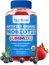 Feel Great USDA Probiotic Gummies for Dewata and Kids - 2,5 Milyar CFU (30 Hari)