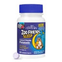 21 Century Zoo Friends Sleep Melonalin, Raspberry Flavor, 60 Count