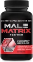Matrix Pria XL- Penentuan Pil untuk Man - Amplify Male Size- Extent in Longth, Engorge in Girth- Boost Up to 3 Inches in 90 Days- Stamina Multiplier60 tablet