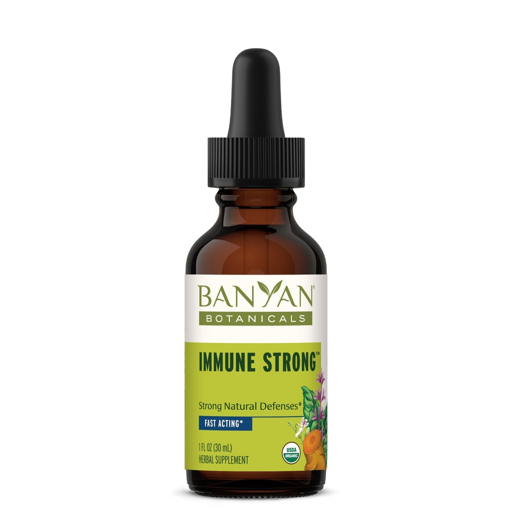 Banyan Botanicals Immuniune ™ Strong Liquid Extract - Support a Healthy Ammune System * - Sustainably Sourced, Certified Organic, Fairly Traded