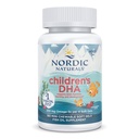 Nordic Descenals Children 's DHA, Strawberry - 180 Mini Chewable Soft Gels for Kids - 250 mg Omega -3 dengan EPA & DHA - Pembangunan Otak & Fungsi