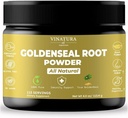 Goldenseal Root Powder - 4 oz, 113 Serbu * USA Made & Testing * Pure Natural Goldenseal Root Powder Suplemen