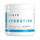 Kaged Hydration Electrolytes Powder 126; Strawberry Yuzu 124; Hydra- Charge Sports Drink Mix 124; Pre, Intra Workout 124; Low Carb, Vegan, Gluten Free Alag4; Suplemen untuk Pria & Perempuan & Perempuan 124; 60