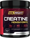 Creatine Monohydrate Powder, Micronized, 5g Per Serving, Unflashored & Also Soluble, No Feller, Build Muscle & Enhance Performance for Men & Women, 45 Servings