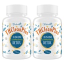 31 -1 Detox dan Liver Cleanser, Fast Detox, Full Body Detoxification, Toxins Cleaner for Liver, Ginney, Natural Herbal Formula, Dukung Imune & Mood, 120 Capsules