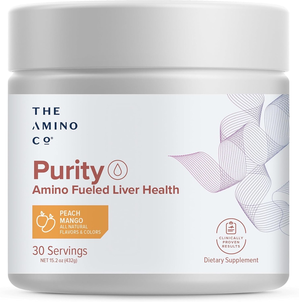 The Amino CO. Kemurnian - Dukungan Hati Tambahan dengan Estial Amino Acids untuk Cleanse Detox Liver
