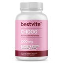 BESTVITE Vitamin C 1000mg (120 Vegetarian Capsules) with Citrus Bioflavinoid - No Stearates - Vegan - Non GMO - Gluten Free