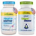 HEAL- N- SOOTHE Alami Cleanse Supplemen Protolytic Enzyme dan Natural Digetical Health Supplemen