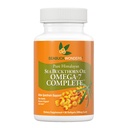 SeabuckWonders Organic Sea Buckthorn Oil, Omega-7 Lengkap Softgels, 30 Count, dengan Omega 3, 6 & 9, Pendukung Rambut, Skin & Nail Kesehatan, 10000mg per Serving