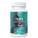 TuDCA 1100mg-Liver Suppport for Detox Cleanse, Water- Soluble Bile Salts with Strong Bitter Taste, 60 Vegan Capsules, Non- GMO, Gluten- Free
