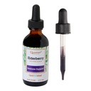 "Quantum Health Black Elderberry Liquid Extract Sambucus Nimgra Ammune Dukung Formula 700mg - Daily Wellness Boost of PowerAntioksidants for Women & Men - High Dose, Fast Absorpsi, Vegan - 2 Fl Oz