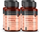Bilberry Extract 10,000mg x 720 Tablet (4 Botol) - 10 X lebih antocyanidins per tablet daripada kebanyakan lainnya
