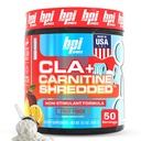 BPI Sports CLA + Carnitine Sheedded - Ubah Fat Cells Ke dalam Energi dan Supports Lean Muscle, Boost Metabolisme - Non-Stimulant L- Carnitine Supplemen - Fruit (14.1 oz. / 50 Servings)