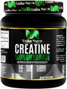 Suplemen Powder Creatine Monohydrate murni, Unflashored, Support Bulk Muscle Energy, Recovery, & Power - Creatine Suplement for Men & Women - 500G, 5000mg Per Serv (5g) - 100 Serg Serg