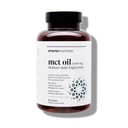 SMARTERNUTISI MCT Oil Capsules C8 dan C10 - Ketogenic Fuel for Brain & Body, Substained Energy - from Cold-Press Coconut, Palm & Gluten-Free, Non-GMO - 90 Count - 30- Day Supply