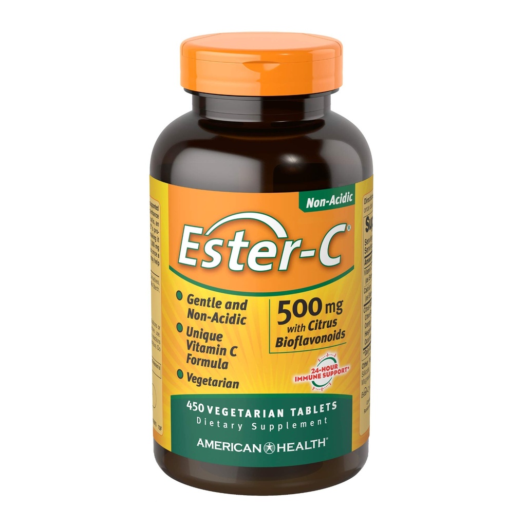 Ester- Vitamin C dengan Citrus Bioflavonoid 500 juta Veg Tab 450