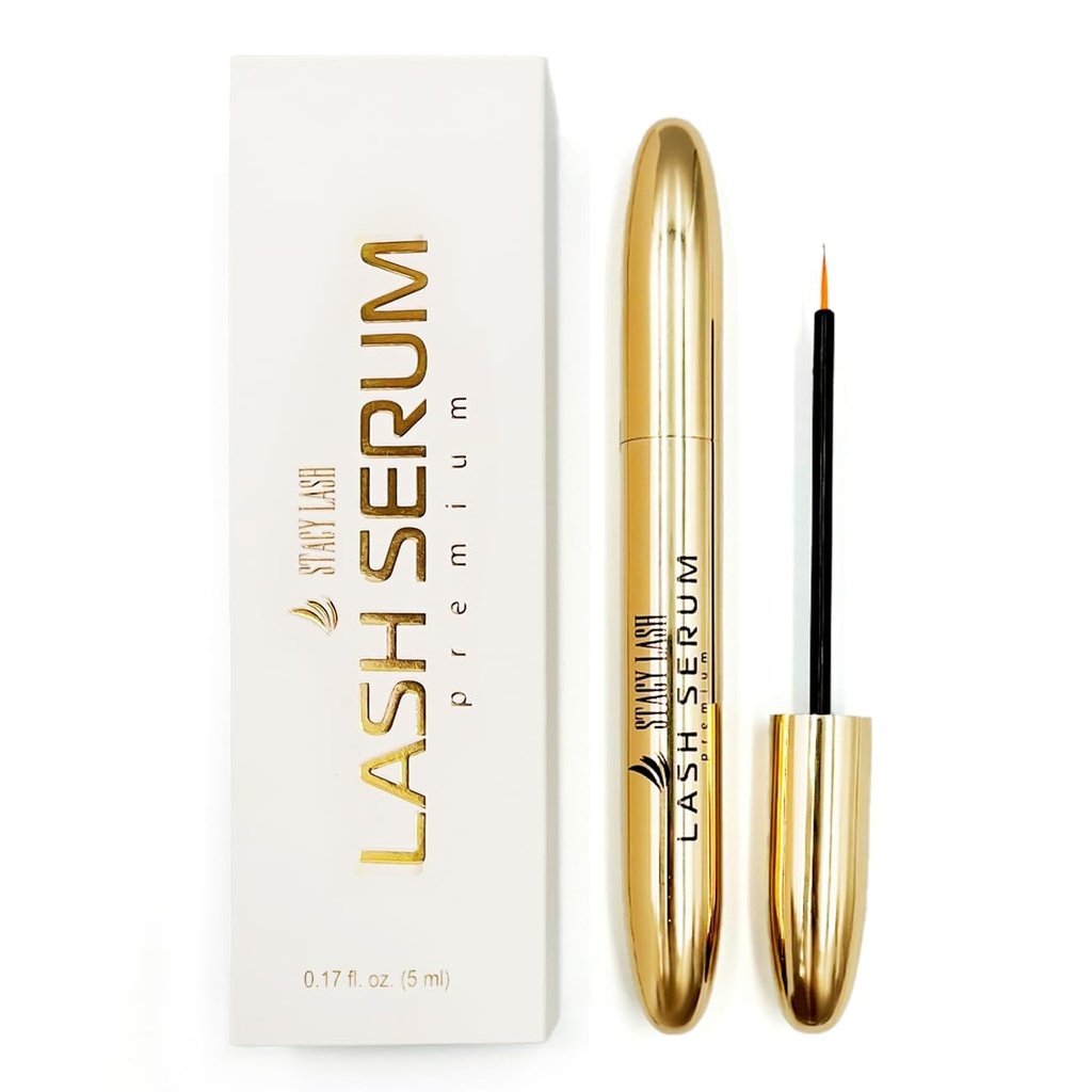 Stacy Lash Growth Serum (0.17fl.oz / 5ml) £124; Eyebrow & Eyelash Mengaktifkan Serum untuk Lash Alam & Brows
