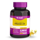 Vitamin D3 5.000 IU - 500 Softgels - Mendukung Sistem Pertahanan, Bone & Muscle Health - Ukuran Keluarga