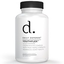 Glucosamine dengan Chondroitin & MSM Joint Supplemen Dukungan Bersama untuk Mobility & Flexibility & Flexality - 180 Capsules, Youthflex Glucosamine Complex, dibuat di USA
