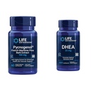 Ekstensi Hidup Perancis Maritim Pine Bark Ekstrak dengan keseimbangan DHEA Hormone - 60 Capsules Pycnogenol & 100 Capsules DHEA 25mg