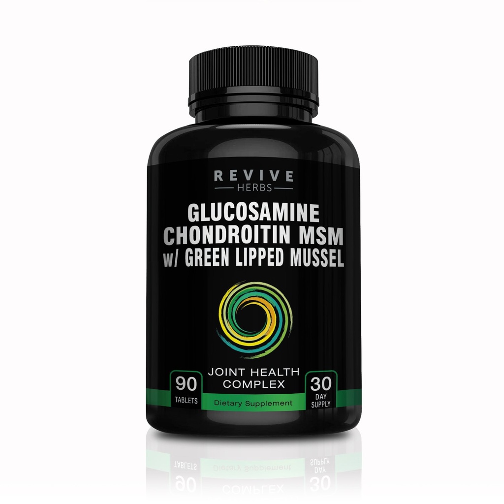 Glucosamin Chondroitin MSM dengan Selandia Baru Green- Lipped Mussel 124; Dukung Gabungan Fleksibilitas, Connective Teless, Kartilage Kesehatan