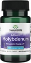 Swanson Albion Chlated Molybdenum 400 mcg 60 Veg Capsules