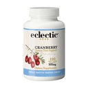 Eclectic Herb - Premium Freeze Dry Cranberry Capsules 12.4; Urinary Tract Support 144; Cranberry Supplemen Kesehatan Tract Urinary 124; Organik, Non-GMO, Vegan (120 CT 124; 300 mg)