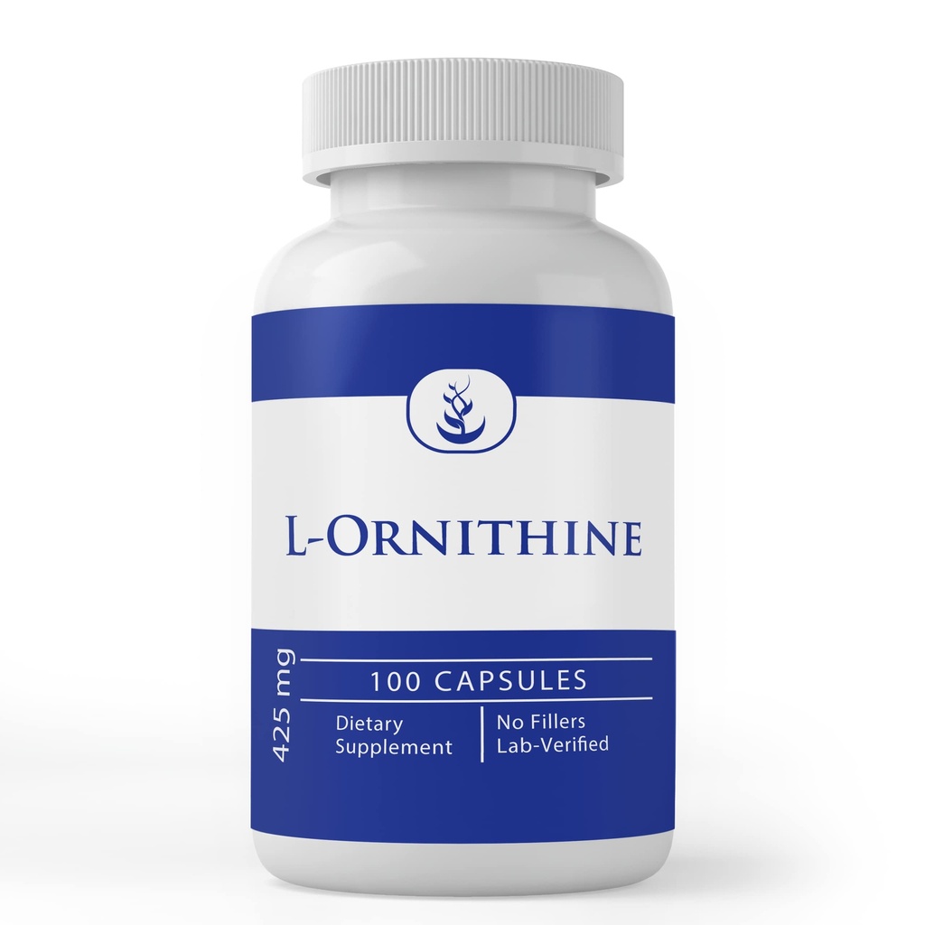Murni Ingrediens Asli L- Ornithy, (100 Capsules) Selalu Murni, Tidak Ada Addonist Atau Penjual, Lab Verified