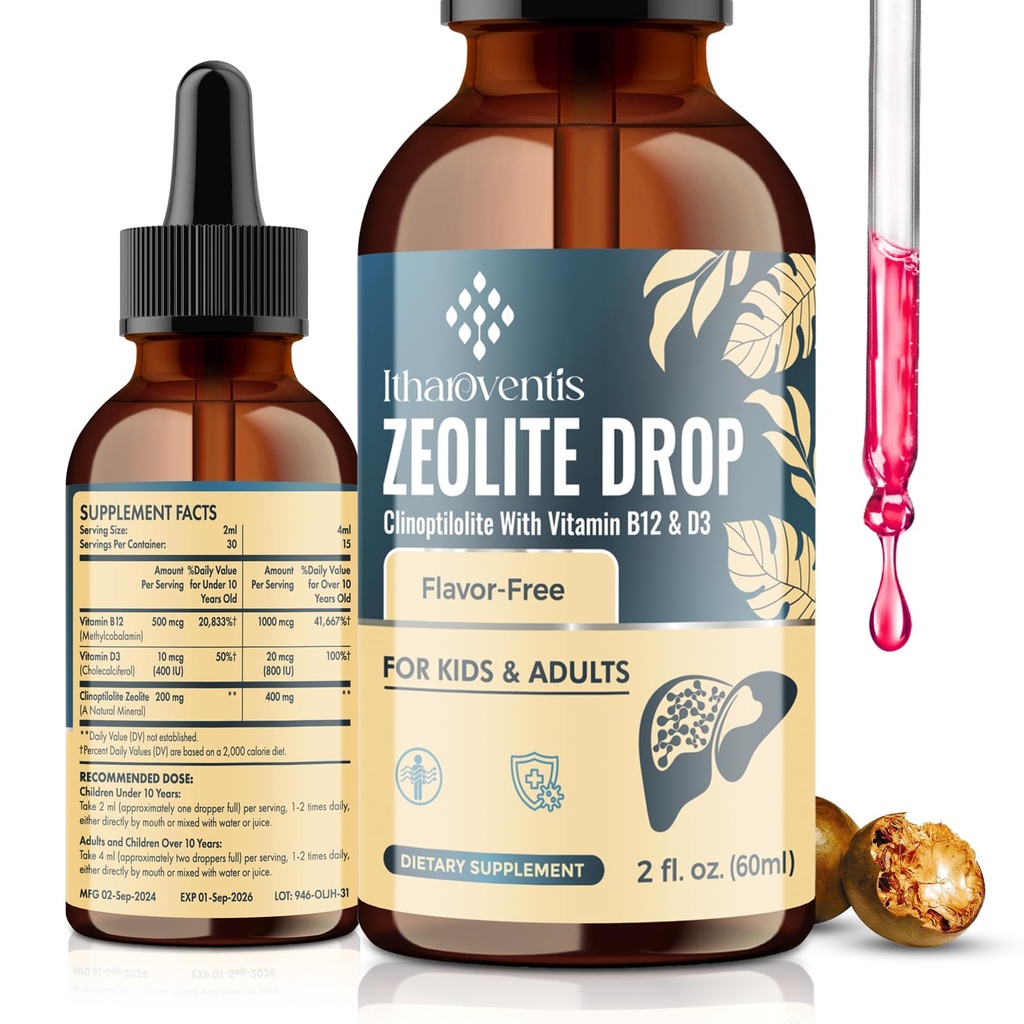 Zeolite Cair Drops, 2 Fl Oz