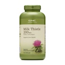 GNC Herbal Plus Milk Thistle 200mg Supplement, Vegetarian, Support Healthy Liver Fungsi, 300 Servis