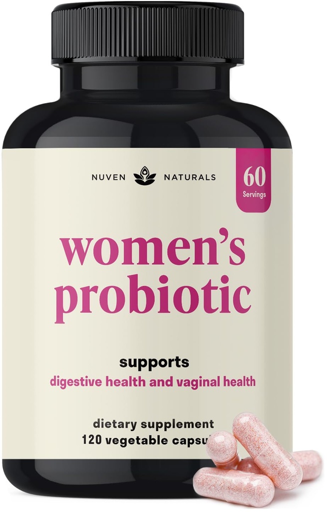 3-in-1 Womens Probiotic - 60 Servis - 12 Unik Unik Strains, Pregren, D-Mannose, & Cranberry for Digetical Health & Imune Dupport - Pregren and Prograce for Women 124; PH Saldo