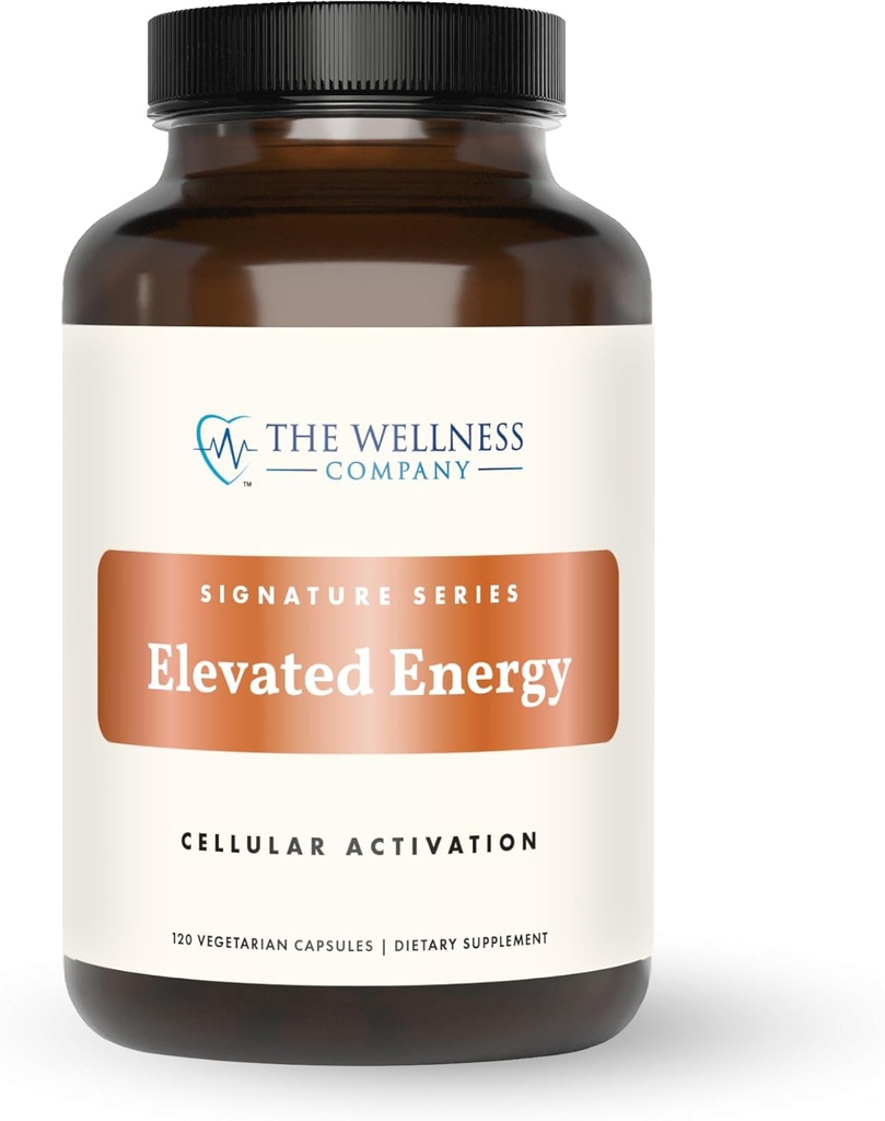 Perusahaan Wellness Mengangkat Energi 124; 120 Kapsules (2 Bulan Supply)