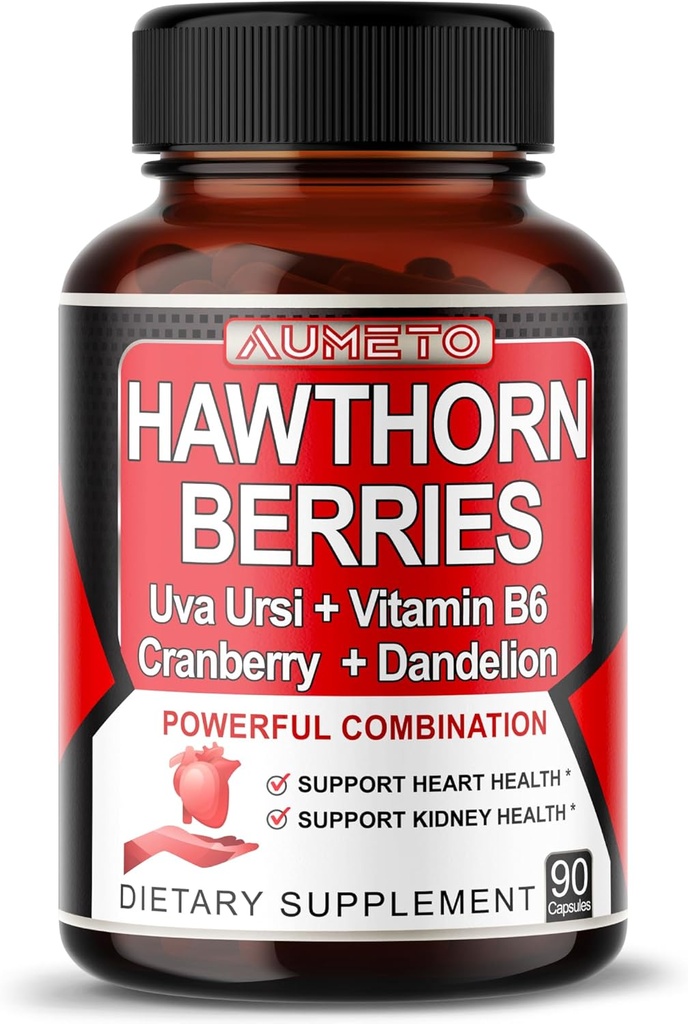 7 dari 1 Ultra Hawthorn Berry dengan Uva Ursi Dandelion Apple Cranberry Cider Vinegar