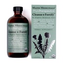 Cleanse + Fortify Organic Liver Detox dan Kidney Cleanse dengan Adaptogens 8 fl oz (16 pelayan) USDA Sertifikasi Organik