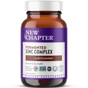 Suplemen Bab Zinc Baru, Kompleks Fermentasi Zinc, One Daily for Immune Support + Skin Health, Mineral- Balancing Formula Rich di Copper, Mudah untuk Swallow & Digest, 30 Count (1 Bulan Supply)