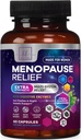 Suplemen Menopause bagi Perempuan dengan Dong Quai, Chaste Berry, Black Cohh, 8 Milyar CFU Progrees - Hot Flash Night Sweats & Menopause Relief Probiotic for Vaginal, Digetives Health - 60 Capsules