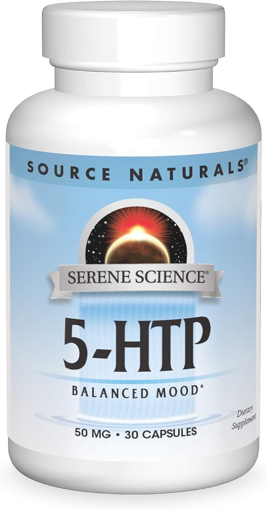 Sumber Sains Serene 5- HTP, 50mg - 30 Capsules