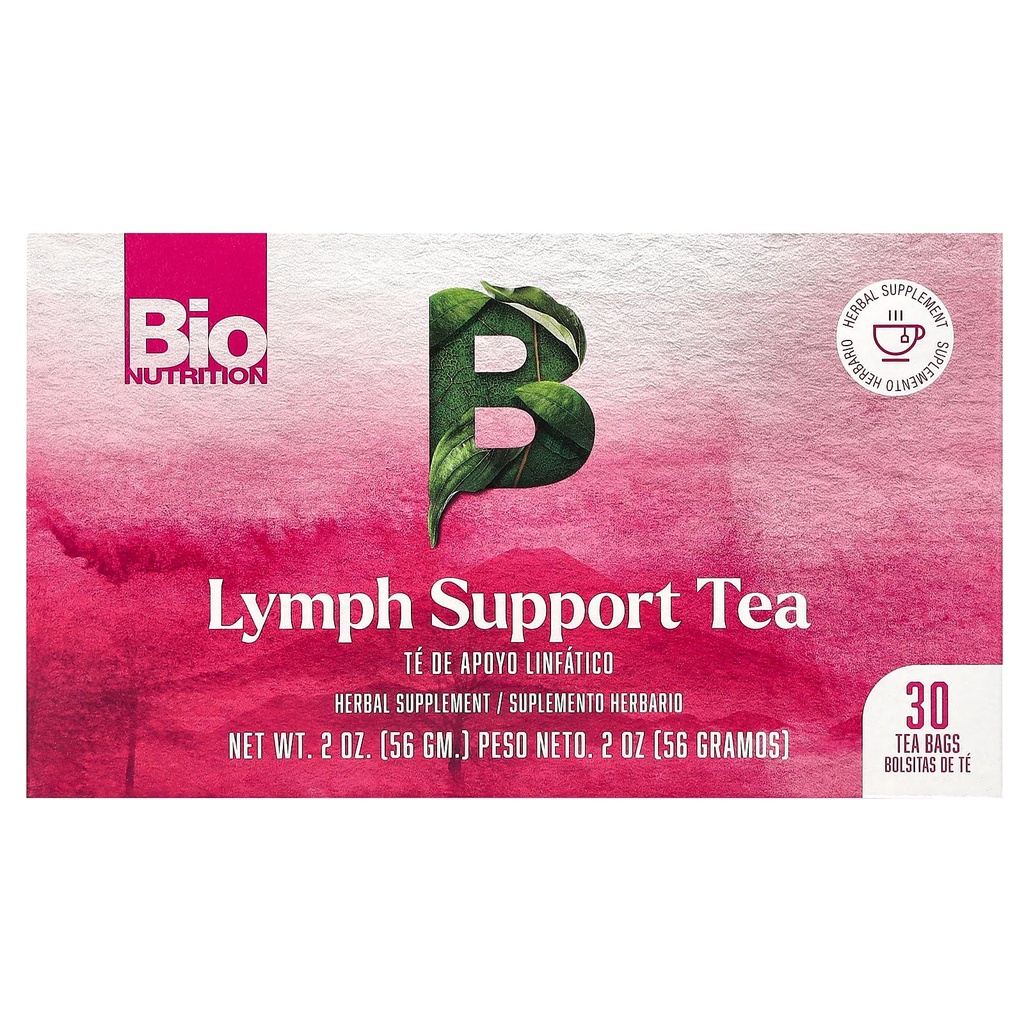 Bio Nutrition Lymph Dukung Tea, Caffeine Free, 30 Tea Bags, 2 oz (56 g)