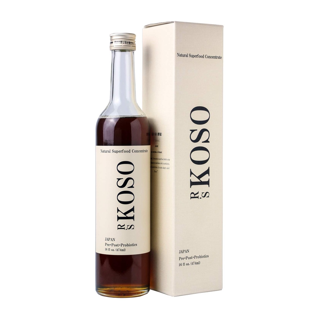 3 Hari Cleanse oleh KOSO - Jepang Enzyme Minum Kaya dalam Propotik dan Prebiotik, Dibuat dari 100 + Sayuran? Buah-buahan - Dukungan Alam untuk Pembuangan Lebih Baik & Gut Kesehatan + Detox + Cleanse - 16oz